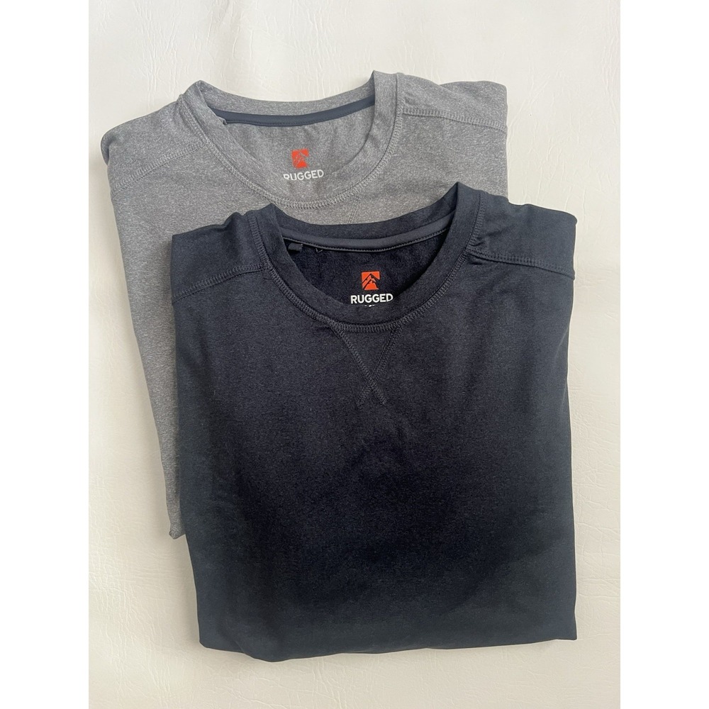 Rugged Elements Performance Bundle 2 Shirt Mens L Long Sleeve Utility Outdoor